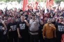 Peringatan Hari Buruh Internasional atau May Day 2026 di Kota Makassar.