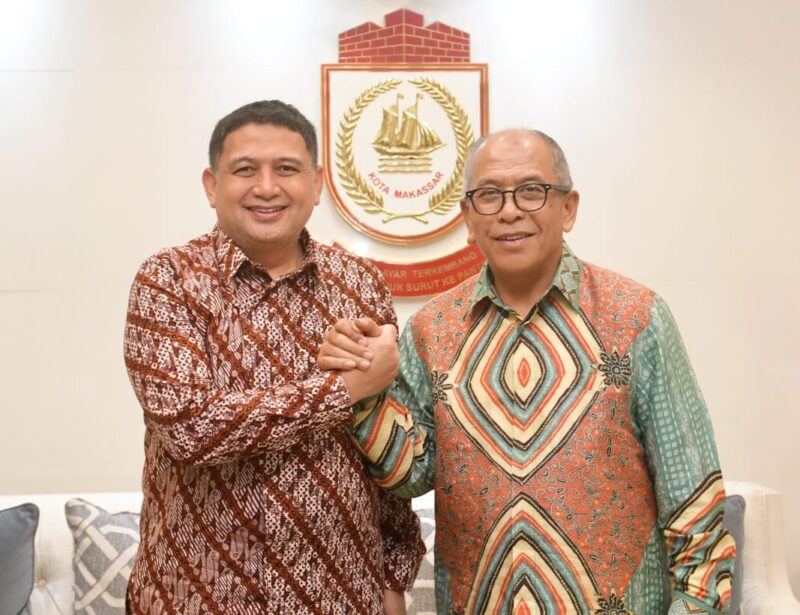 Munafri Arifuddin terima kunjungan IAS membahas masa depan Golkar Sulsel.