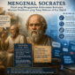 Ilustrasi Filsuf Socrates.