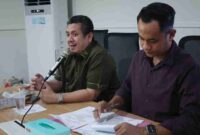 Makassar_Komisi C Bidang Pembangunan DPRD Kota Makassar menggelar Rapat Dengar Pendapat (RDP) untuk menindaklanjuti aspirasi warga Perumahan Puri Tata Residence, Kelurahan Bakung, Kecamatan Biringkanaya.